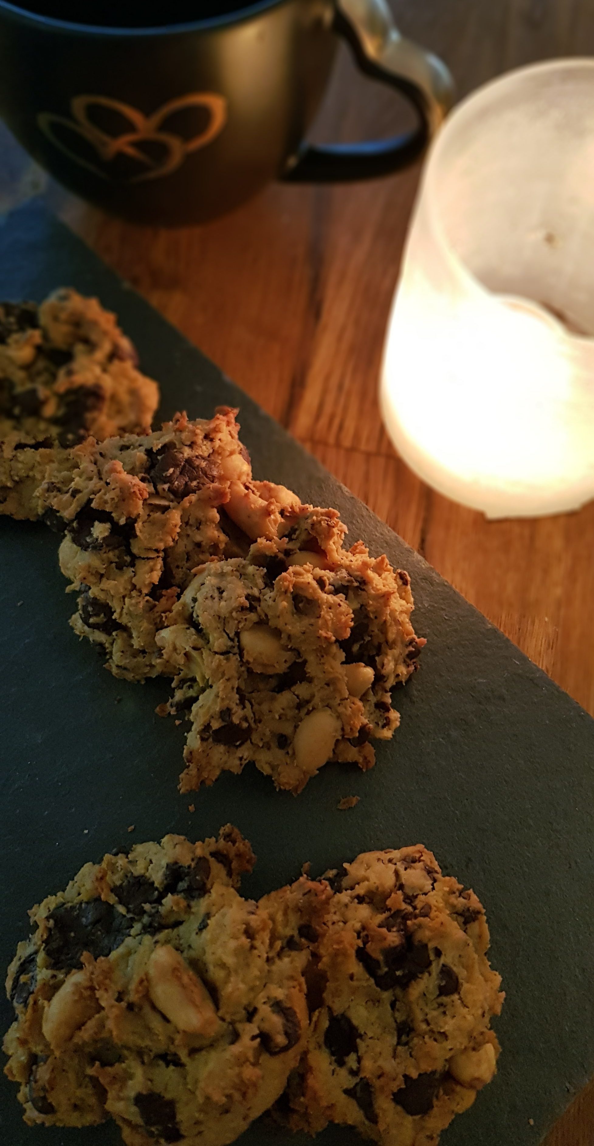 Cookies med peanøttsmør og kikerter